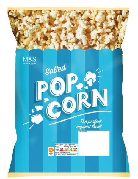 Salted Popcorn
