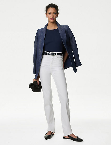 Pure Cotton Slim Fit Top