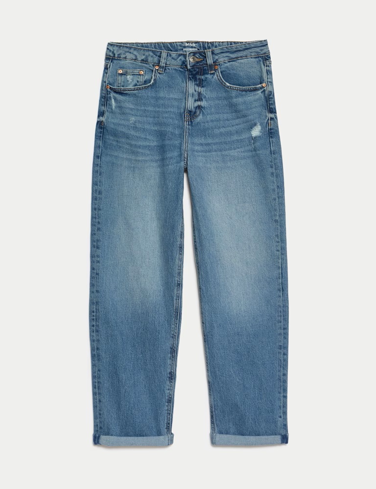 Boyfriend Ankle Grazer Jeans