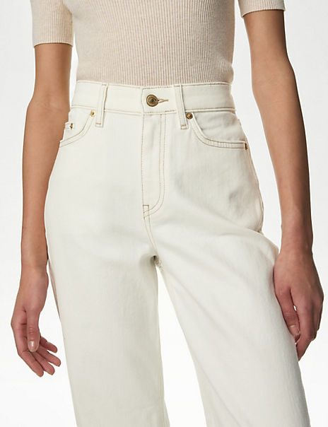 Boyfriend Ankle Grazer Jeans Marks and Spencer Cyprus