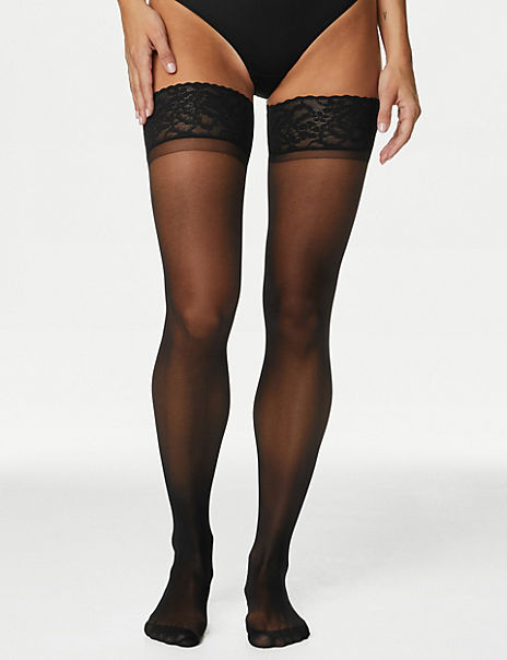 2pk 10 Denier Ladder Resist Matt Hold-Ups 2pk 10 Denier Ladder Resist Matt Hold-Ups