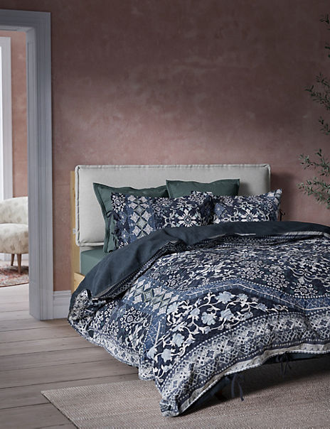 Jaipur Hawa Pure Cotton Bedding Set Marks and Spencer Cyprus Symeonides Fashion House