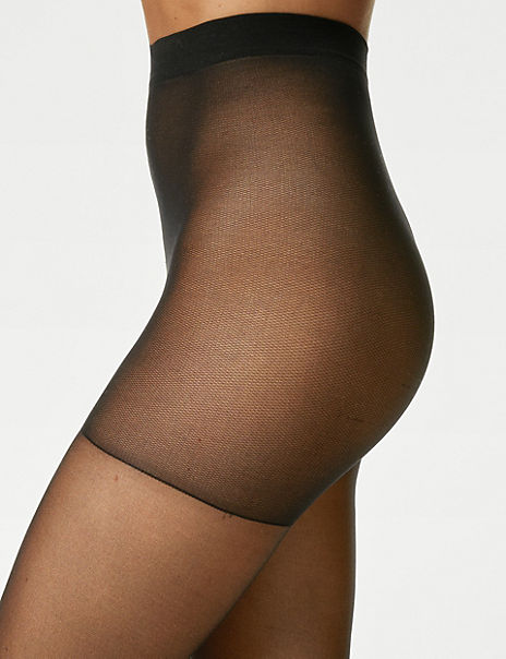 3pk 10 Denier Energising Sheer Tights