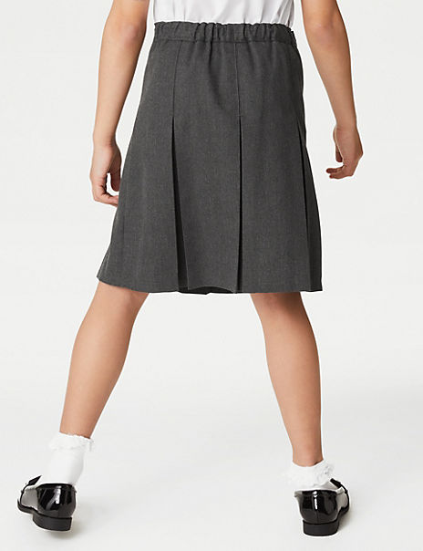 Girls’ Slim Fit Permanent Pleats Skirt