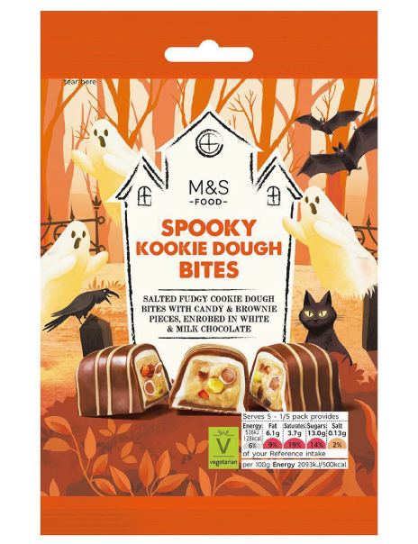 Spooky Kookie Dough Bites