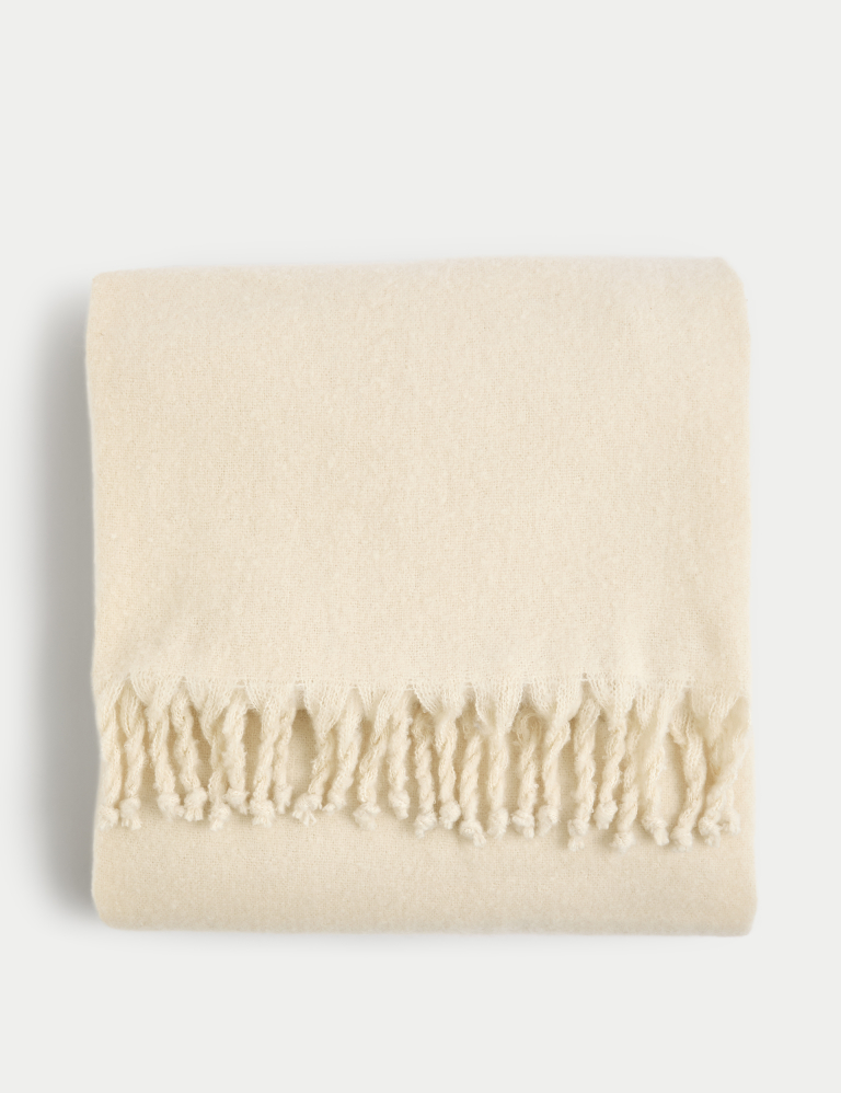 Faux Mohair Throw
