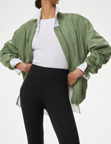 High Waisted Cropped Leggings