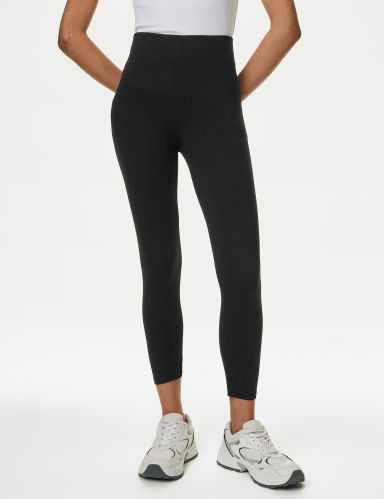 High Waisted Cropped Leggings