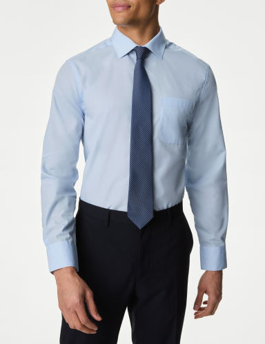 3pk Slim Fit Easy Iron Shirts