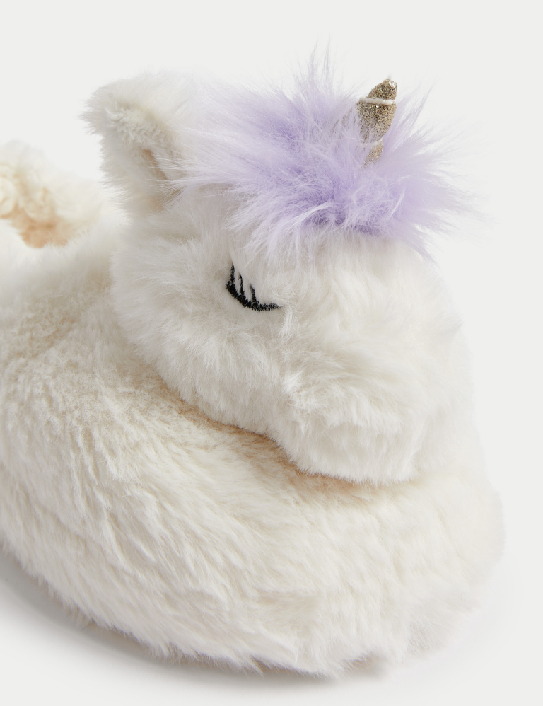 Kid’s Unicorn Slippers (4 Small – 6 Large)