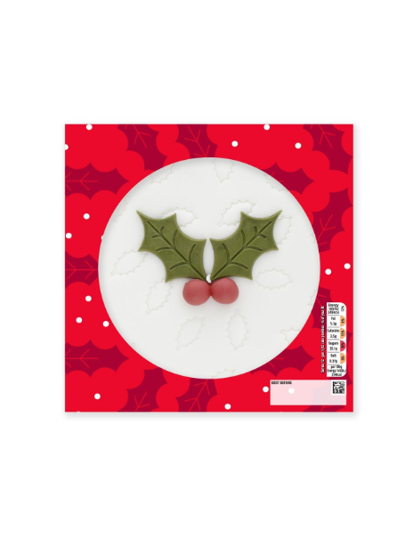 Top Iced Christmas Cake