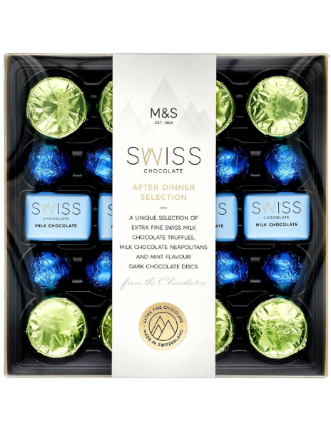 Swiss After Dinner Chocolate Selection