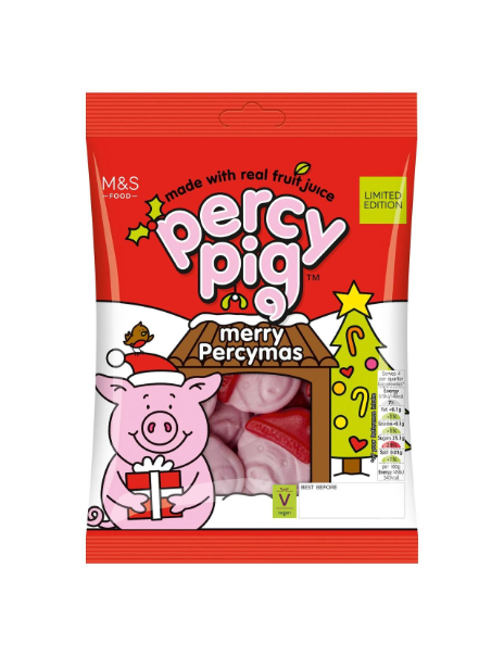 Percy Pig Merry Percymas