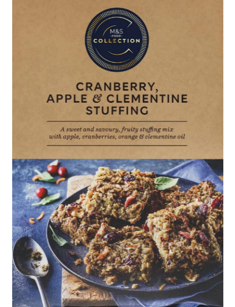 Cranberry Apple & Clementine Stuffing