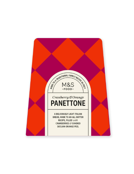 Mini Cranberry & Orange Panettone