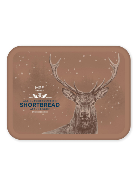 Scottish All Butter Shortbread Assortment Tin
