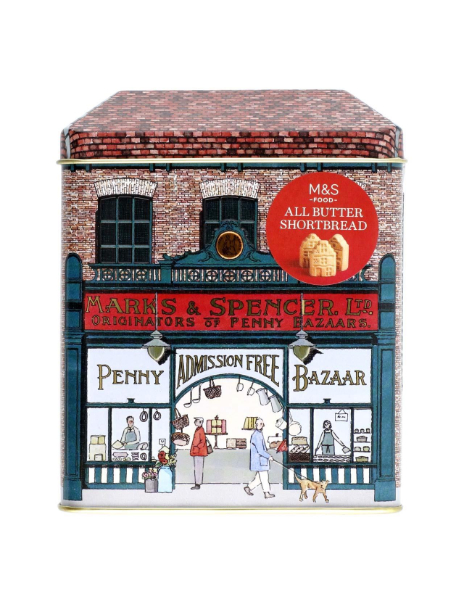 Penny Bazaar All Butter Shortbread Biscuit Tin