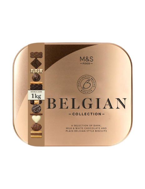 Belgian Chocolate Biscuit Selection