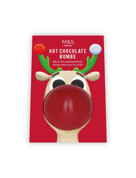 Reindeer Hot Chocolate Bombe