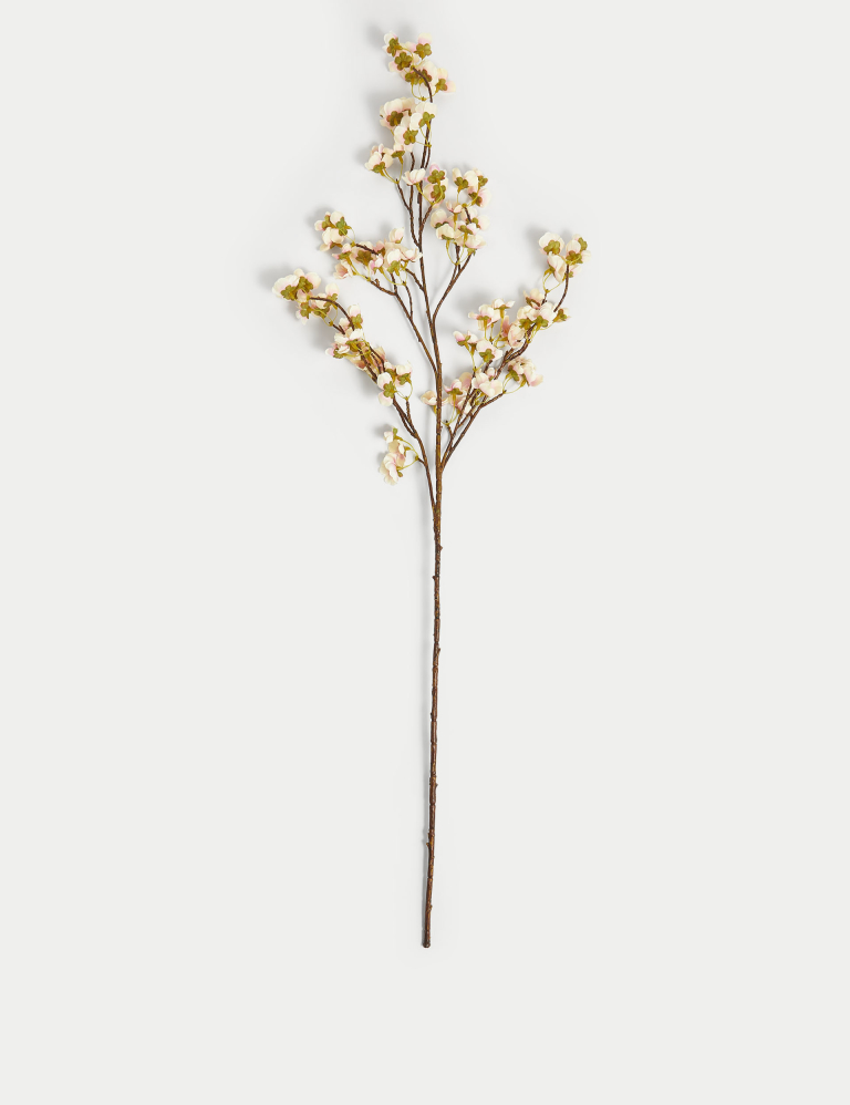 Set of 2 Artificial Cherry Blossom Single Stems