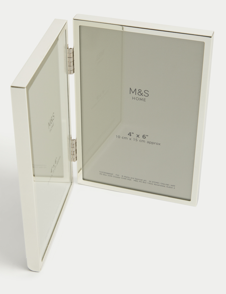 Metal Double Photo Frame 4×6 Inch