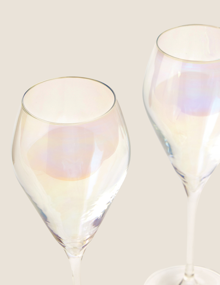 Set of 2 Lustre Prosecco Glasses