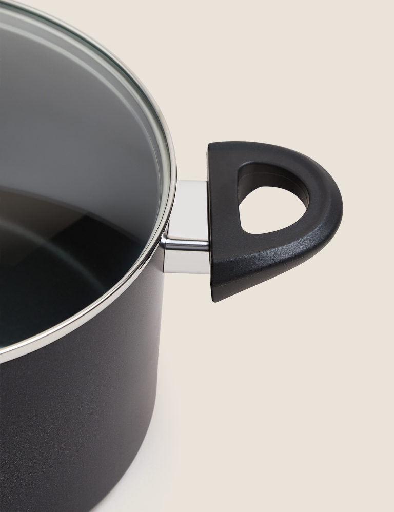 Aluminium 24cm Medium Non-Stick Stock Pot