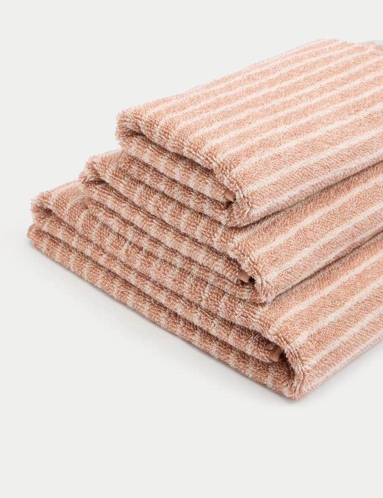 Pure Cotton Striped Towel