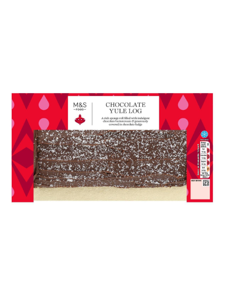 Belgian Chocolate Yule Log