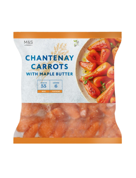 Chantenay Carrots with Maple Butter