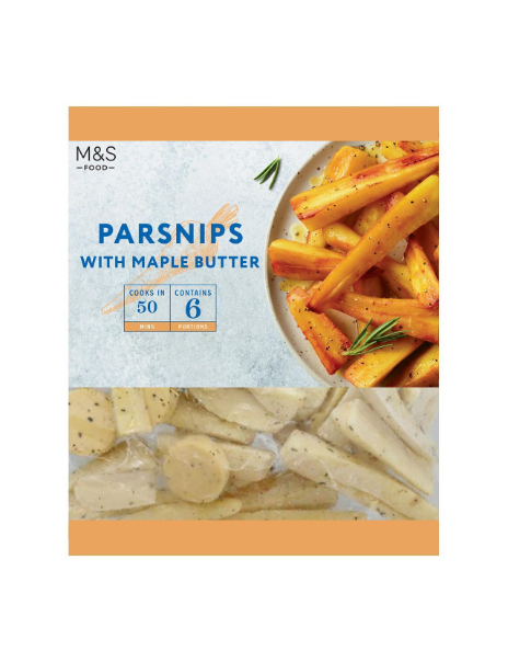 Crispy Parsnips With Maple Butter