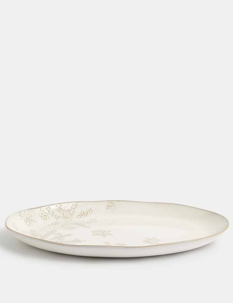 Snowflake Serving Platter
