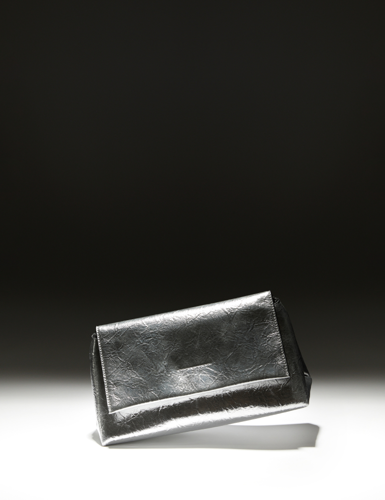 Metallic Clutch Bag Marks and Spencer Cyprus Symeonides Fashion House