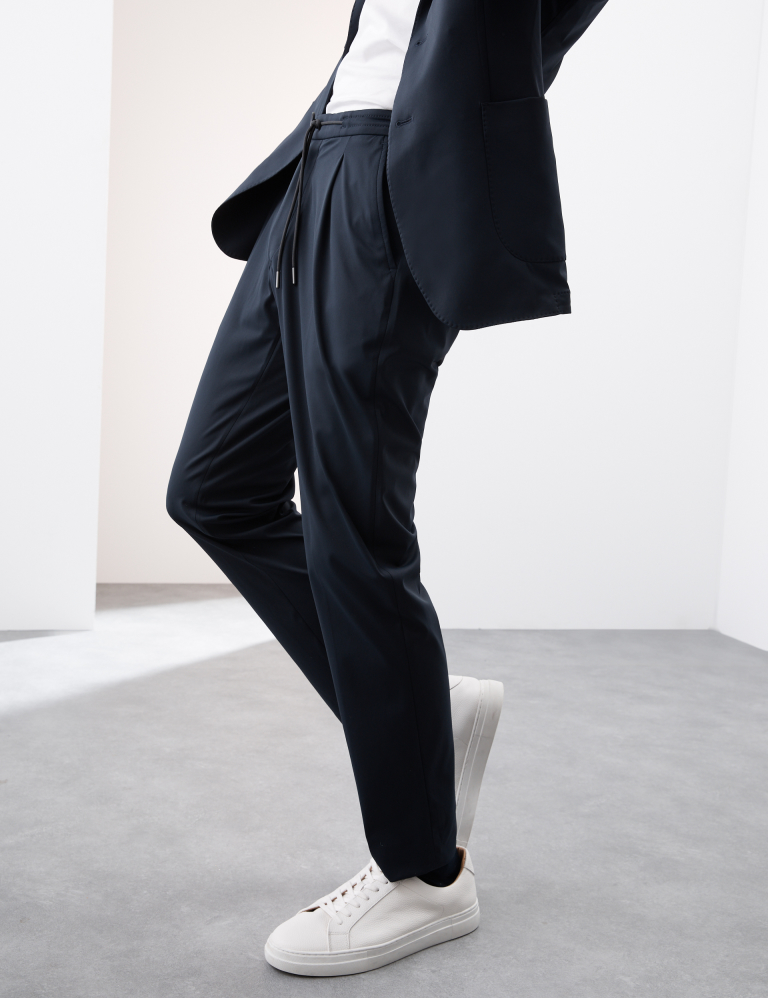 Tailored Fit Packable Suit Trousers