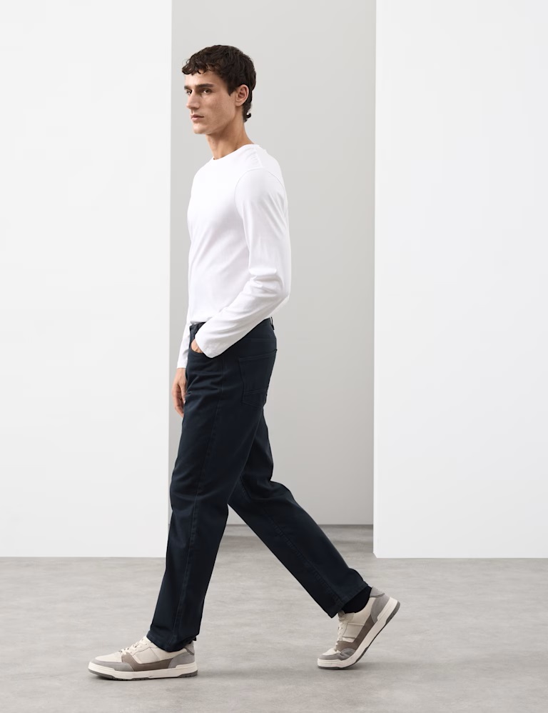 Straight Fit 360 Flex Stretch Jeans