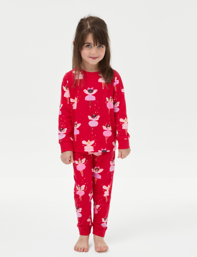 Pure Cotton Fairy Pyjamas 1 8 Yrs Marks and Spencer Cyprus Symeonides Fashion House