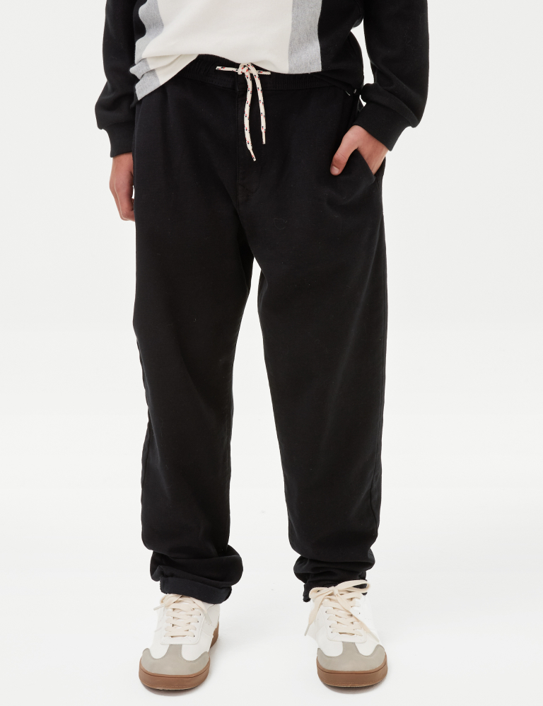 Relaxed Cotton Rich Elasticated Waist Chinos (6-16 Yrs)