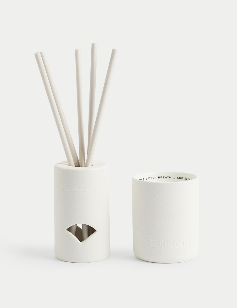 Calm Pre-Scented Diffuser & Candle Gift Set