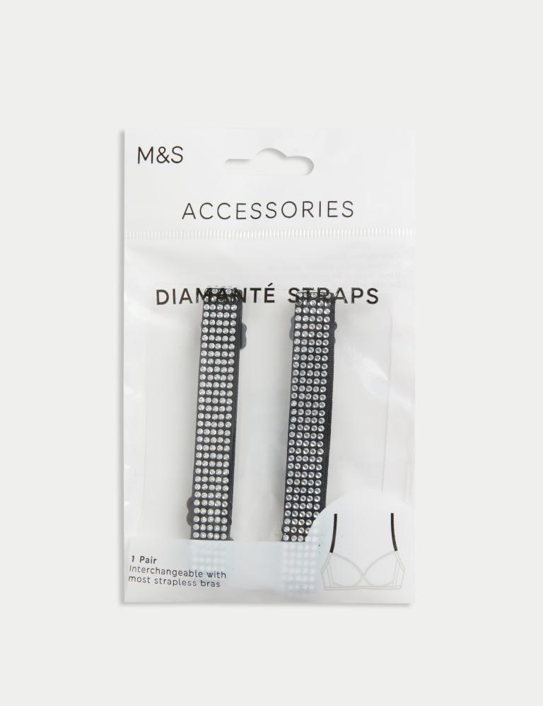 Diamante Bra Straps