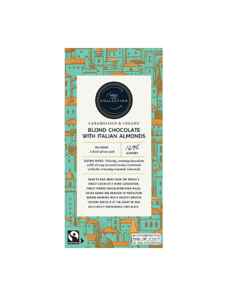 Collection Blond Chocolate with Italian Almonds