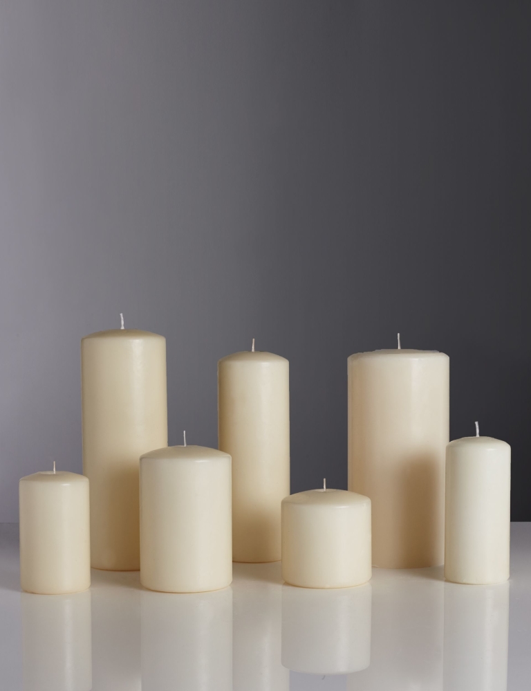 Wide Pillar Candle