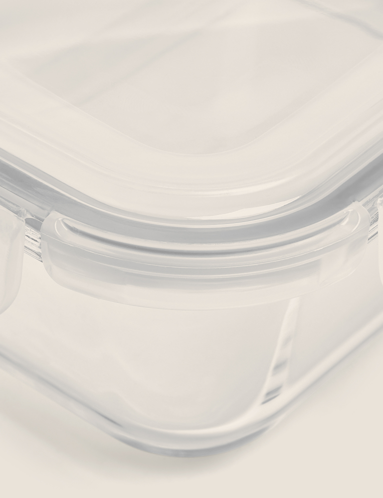 Large Glass Fridge Storage Container