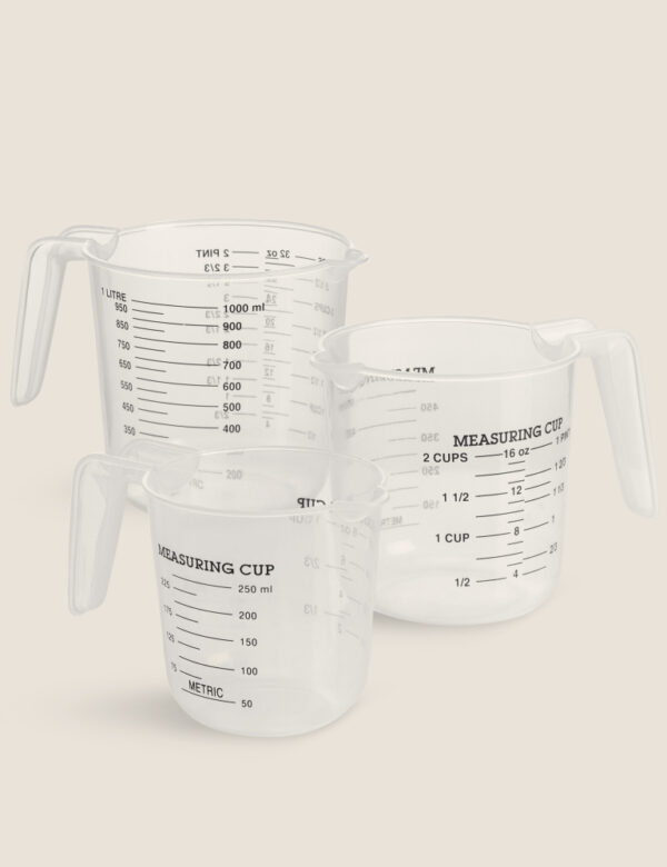 Set of 3 Measuring Jugs