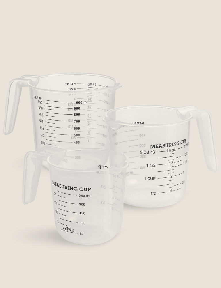 Set of 3 Measuring Jugs