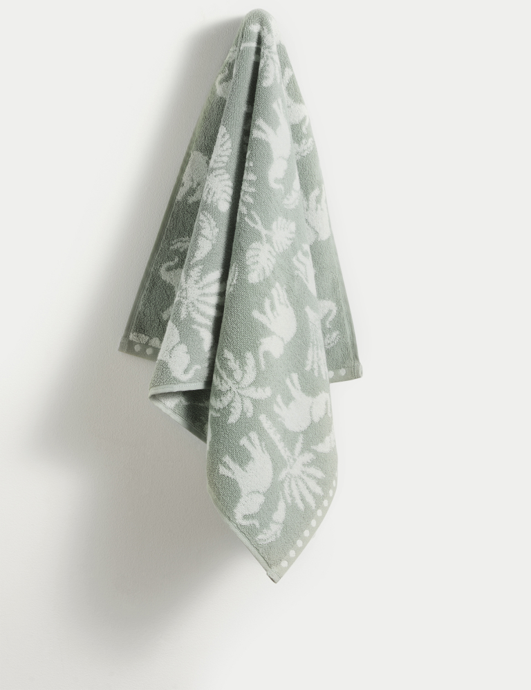 Pure Cotton Elephant Palm Towel