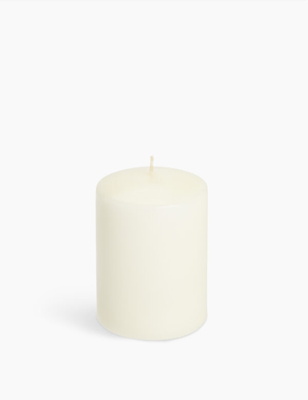 Small Wide Pillar Candle