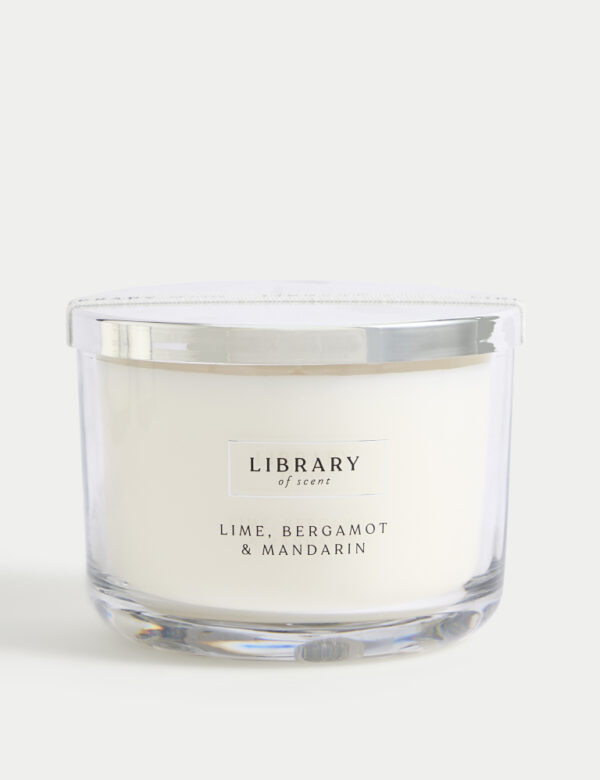 Lime, Bergamot & Mandarin 3 Wick Candle
