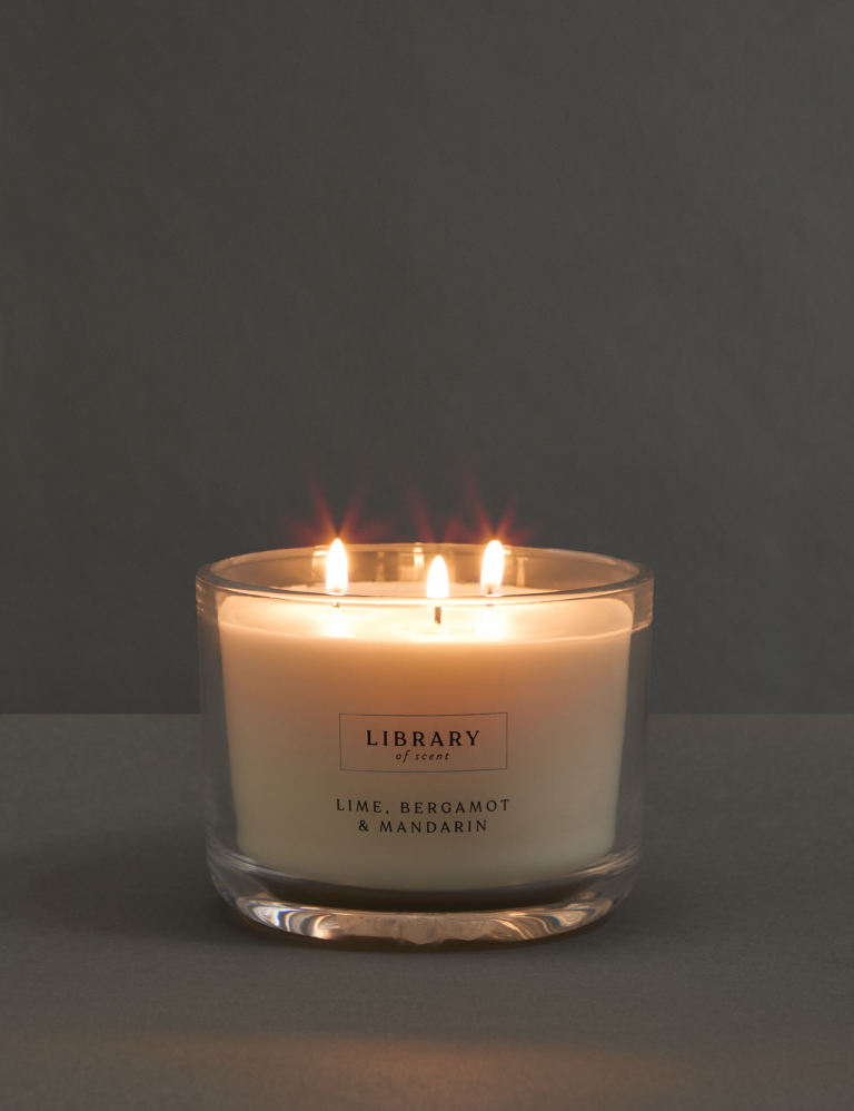 Lime, Bergamot & Mandarin 3 Wick Candle