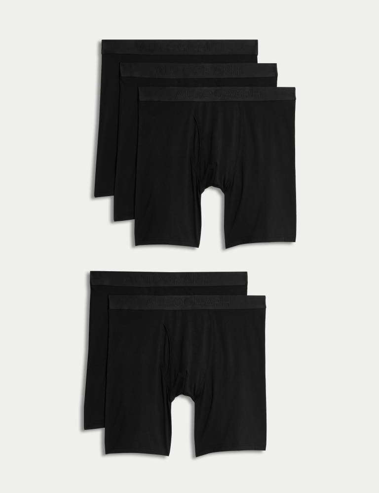 5pk Supima Cotton Modal Longer Length Trunks