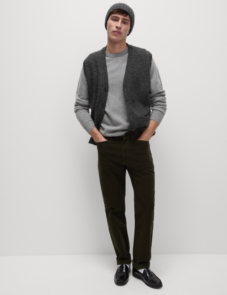Lambswool Rich Knitted Waistcoat